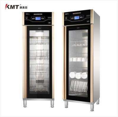 China Commercial Multi-Layer Medium Temperature Full Temperature Hot Air Circulation Tempered Glass Stainless Steel Disinfection Cabinet for sale