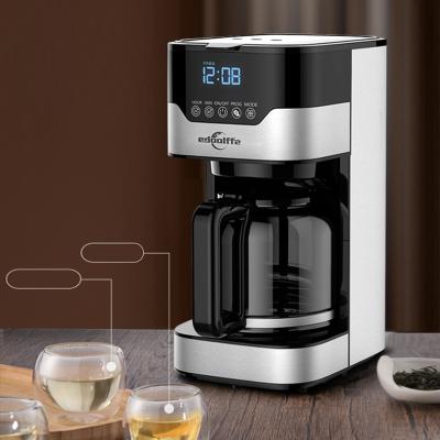 China Hotel Fashionable Cheap Portable Drip Stainless Steel Coffee Maker Espresso 900W Automatic Coffee Maker for sale