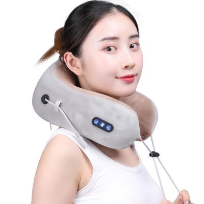 China Draagbare U-vormige Hals Massager 180 Graad Vrij het Openen Infrarood Licht Heet Kompres Te koop