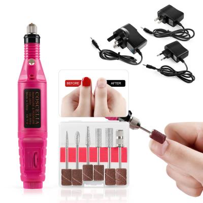 China Comfortable Grip Professional Nail Drill , Nail Cleaner Tool Easy Use Power 15w for sale