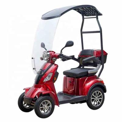 China Luxury 60v 1000w 4 Wheel Electric Disabled Mobility Scooter With Roof for sale