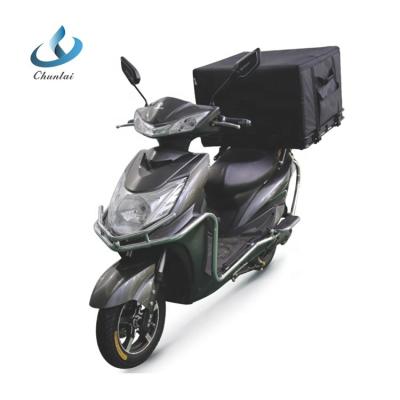 China 1200W Cargo Fast Food Delivery Electric Mobility Scooter Electric Motorcycle With Cargo Box for sale