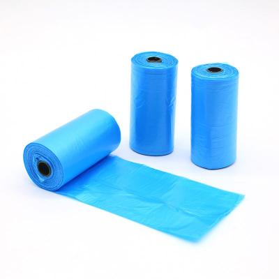 China Sustainable Cleaning Dog Waste Poop Handle Bags Biodegradable Cornstarch Dog Garbag Poop Bag for sale