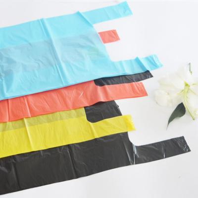 China Safety Wholesale Price Vest Shopping Bag Colorful Customed Garbage Bag Small Garbage Bags for sale