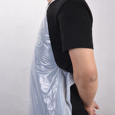 China Best price customed size color disposable apron pe disposable transparent apron in rolls for sale