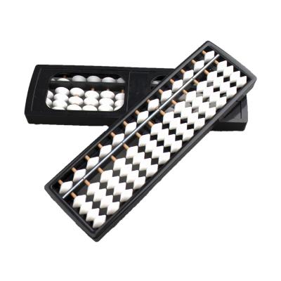 China Black and white elementary school mini student soroban abacus for math for sale