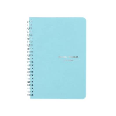 China Non-bleeding & Smooth Thick Paper To Record 2022 Agenda A5 Planner Notebook Diary Notebook For School Stationery Weekly Leader Planner Schedules Habit for sale