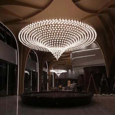 China Modern Design Glass Ball Ceiling Chandeliers Luxury White Hanging Ball Chandelier Lighting For Hall Hotel Entrance Buying for sale