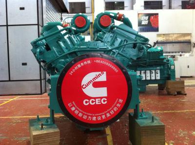 China Cummins KTA38-G2 Turbo Charged Diesel Engine Supplier for sale