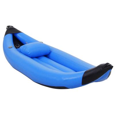 China 0.9mm PVC 90cm 92cm 93cm High Quality Rowing Multicolor Inflatable Kayak Boat 95cm for sale