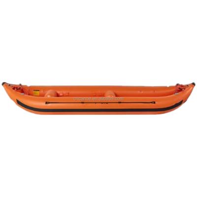 China 0.9mm Thick PVC Factory Outlet Inflatable Boat And Reusable Foldable Kayak Wear Resistant for sale