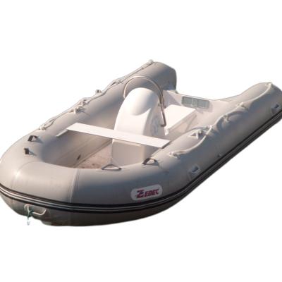 China Hot Safety 330 360 400 420 470 Shock Resistant Anti Aging Cheap Sale Fiberglass Rib Boat For Sale Australia for sale