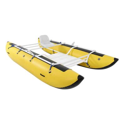 China wholesale 0.9mm pvc float 187cm 212cm 213cm and 214cm kayak fishing inflatable boat for sale