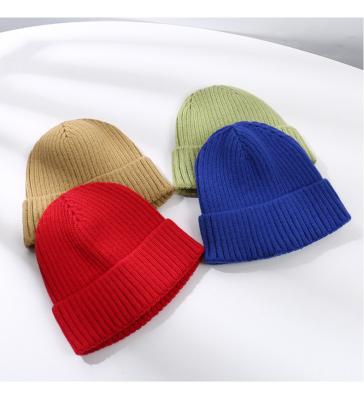 China breathable & Custom Short Warm Women's Plain Winter Beanie Logo Prices Acrylic Knitting Hat Wholesale Cheap Beanie Raincoats for sale