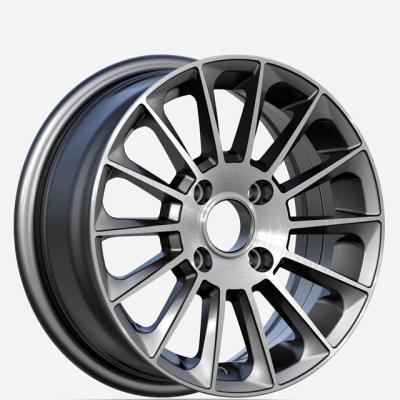 China ALLOY aluminum alloy wheel aftermarket wheels 14 15 inch 4 5 holes rims for Turkey market for sale