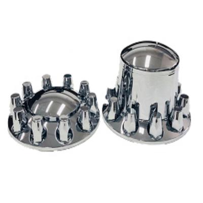 China Truck Accessories ABS Chrome Front And Rear Axle Removable Wheel Cover 33mm Nut Covers for sale