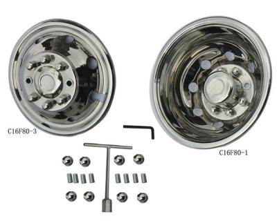 China ABS C16F80 wheel accessory, steel deep wheel cover, wheel simulator set for sale