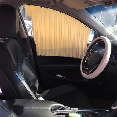 China Anti Sunlight Car Sun Shade Windshield Window Sunshade Covers Folding Window Curtain for sale