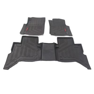 China High Grade Right Hand Drive RHD Tape RHD Vigo Revo Rocco Floor Mat Waterproof Washable Carpet for sale