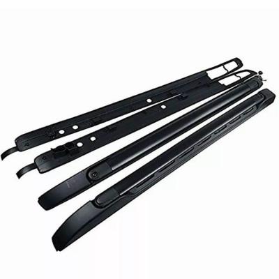 China 2005-2020 4x4 4wd Accessories Tacoma Roof Rack Aluminum Cross Luggage Roof Rail for sale