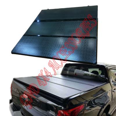 China Truck Bed 3 Fold Tonneau Cover 100% Exterior Decoration Triton L200 High Quality Waterproof for sale