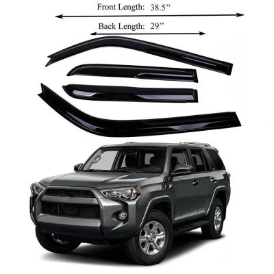 China 2010+ Accessories 4wd Window Shade Car Part Exterior Runner Rain Guard Door Sunshade for sale