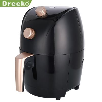 China Less Fat Home Cooking, BPA Free with Dishwasher Safe Basket Nonstick Round Air Fryer for sale