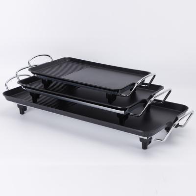 China Household Contact Grill Multiple Function Electric Grill Pan With Non Stick Hot Pot Barbecue Pan for sale