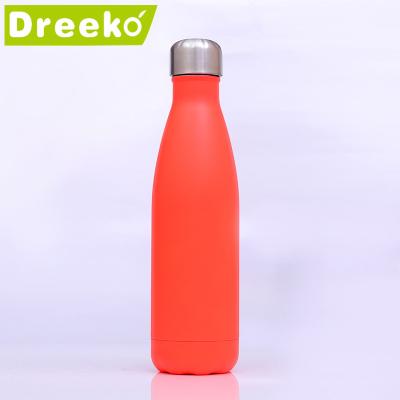 China Dreeko 2021newest Business 500ml Eco-friendly Stainless Steel, Vacuum Insulated, Wholesale And Customized Sports Water Bottles for sale