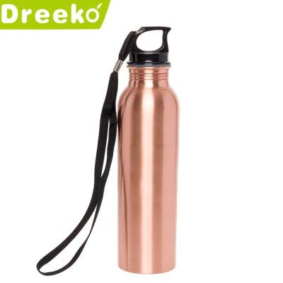 China Viable Copper Polished Water Bottle for sale