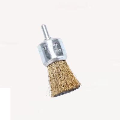 China Best Selling 1.18IN Broom POLISHING Broom Brush Small Wire Handle Durable Polishing Steel Wire Brush for sale