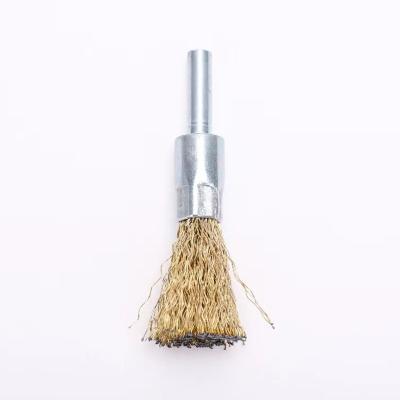 China 0.472IN Copper Plating Top Rank POLISHING Brushes Mini Cleaning Stainless Steel Wire Brush for sale