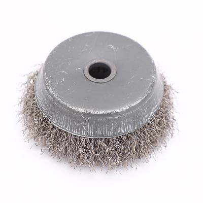 China Amazon OEM Hot Selling Wholesale Wire Clean Brush Stainless Steel Wire Brush POLISHING Wheel for sale