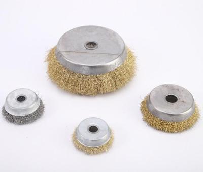 China Customized Industrial POLISHING Type Wire Wheel Metal Rust Removal Cup Buffing Buffing Wheel for sale