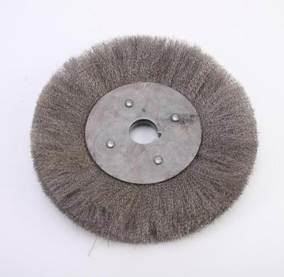 China Custom Size Industrial POLISHING Rust Removal Polishing Stainless Steel Wire Wheel Brush for sale