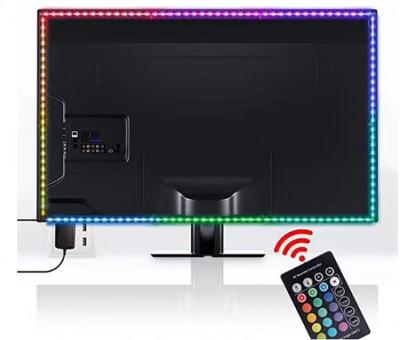 China Home Back Light Strip Kit Controller Rgb Waterproof Ip 65 Cable Led Strip Lights for sale