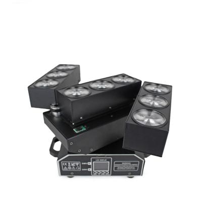 China 2019 New 9*10W RGBW 4in1 Deformable LED DJ Bars Lighting Moving Head for sale