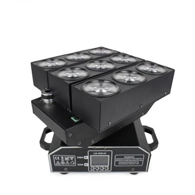 China Wedding/DJ/Stage Light/Moving Head Lights Mini Beam Transformer Show 9*10W RGBW 4in1 Party/Musis Matrix for DJ Party Disco KTV Nightclub for sale