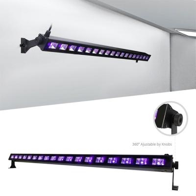 China Purple Halloween Party 18*3w Led Bar Strip Wall Washer UV Light for sale