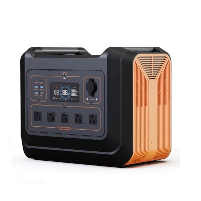 China fast charging solar power station generator 2400w 600w 1200w 1800w portable power station for sale