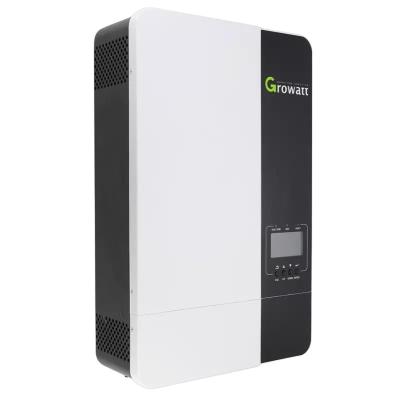 China 5kw off grid hybrid inverter 5kw 3kw solar power inverter Growatt off Grid Inverter Spf 5000ES for sale