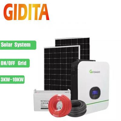 중국 Off Grid Solar Panel System Off Grid 10KW Home Solar Panel Kit 10kw Solar System The Best Price 판매용