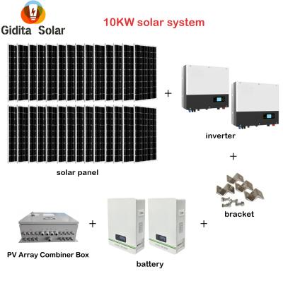 China energe storage 10KW inverter battery controller solar panel energe storage solar system Te koop