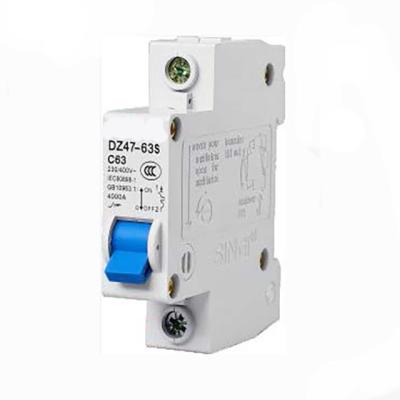 China Promotional Popular Product  AC DC SWM-125 1Pole 2 Pole 3Pole 4Pole 40-125 Amp Mini MCB Switch for sale