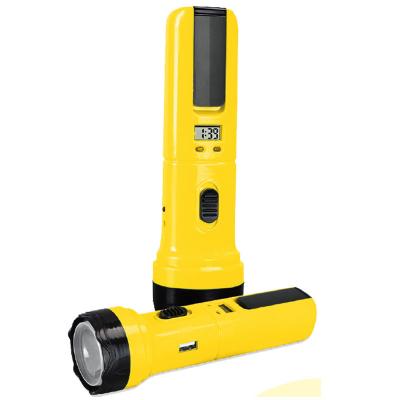 China Toys Solar Safety Hammer Light Multifunction Solar Flashlight Torch with Power Bank for sale