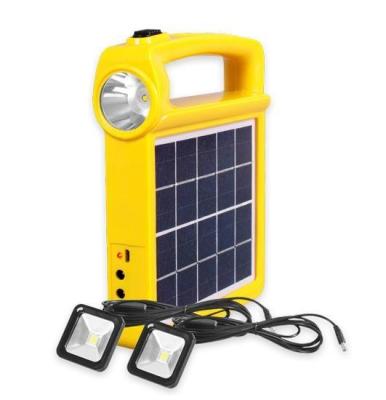 China Portable Generator Energy Mobile Charging Solar Power Kit with 2400mAh Power Bank for sale