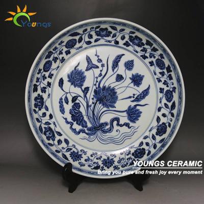 China China ming dynasty porcelain oriental antique handmade ceramic dishes for decorative and display for sale