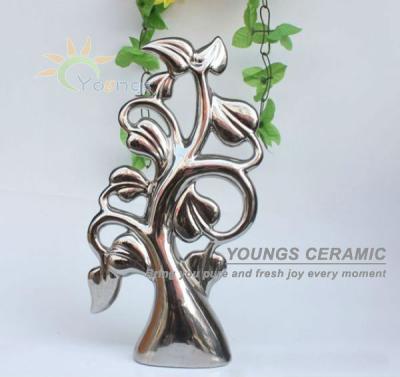 China Modern Ceramic China Jingdezhen Family Tree Sculpture Decoration For Sale for sale