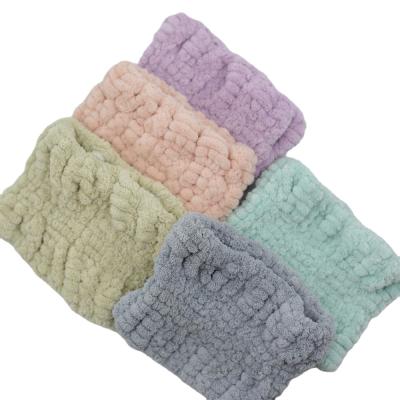 China Simple Hot Sale High Quality Quick Dry Band Elastic Headbands For Women Microfiber Hair Turban Super Absorbent Towel for sale