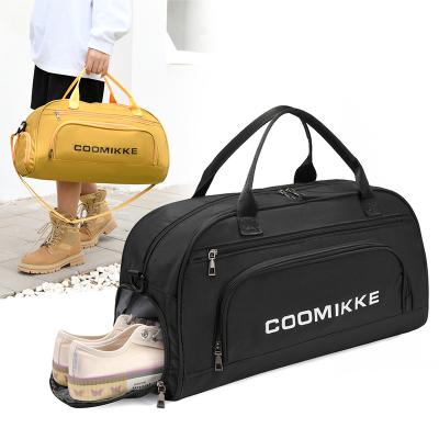 China Outdoor Sport  Travel  Hiking Camping Large Capacity Travel Bag Waterproof Sport Travel Duffel Bag With Shoe Compartment Custom Logo Fitness Gym Yoga Bag for sale